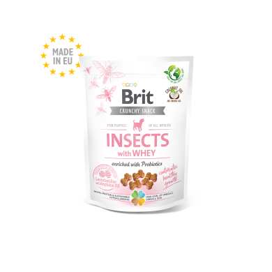Brit Care Insects with Whey närimismaius kutsikatele 200g
