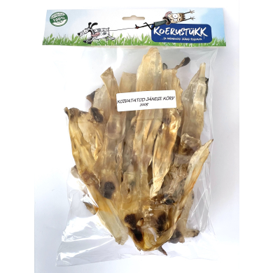 Koerustükk - Kuivatatud küüliku kõrvad 200g