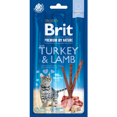 Brit Premium Turkey & Lamb kassimaius 3tk 15g