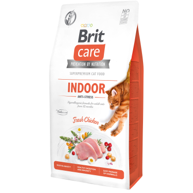 Brit Care Cat Grain-Free Indoor Anti-Stress kassitoit