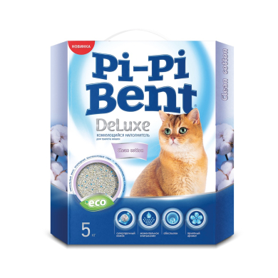 Pi-Pi Bent Deluxe Clean Cotton kassiliiv 5kg