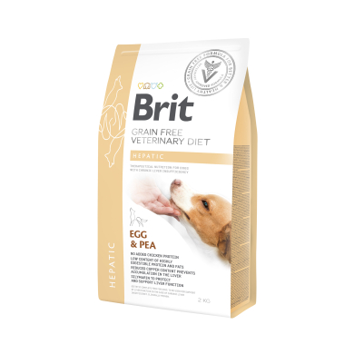 Brit Veterinary Diet Hepatic eris&ouml;&ouml;t koertele 2kg