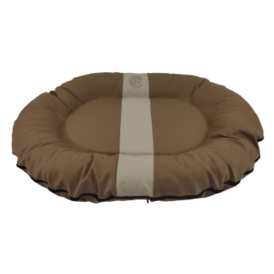 Cazo Oval Bed Oslo latte tooni pesa koertele 105x140x17cm