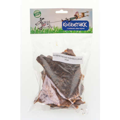Koerustükk - Kuivatatud pühvli liha 200g