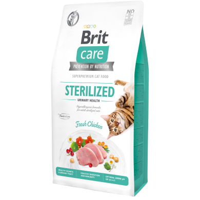 Brit Care Cat Grain-Free Sterilized Urinary Health kassitoit