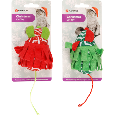 Flamingo j&otilde;uluteemaline m&auml;nguasi kassidele 10cm (assortii)