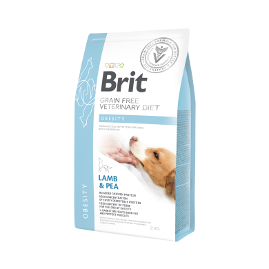 Brit Veterinary Diet Obesity eris&ouml;&ouml;t koertele 2kg
