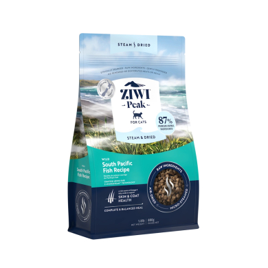 Ziwi Peak Steam & Dried Fish kassitoit 800g