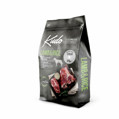 Kudo Lamb & Rice Junior külmpressitud koeratoit