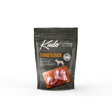 Kudo Turkey & Duck külmpressitud koeratoit