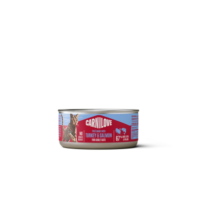 Carnilove Turkey & Salmon konserv kassidele 100g