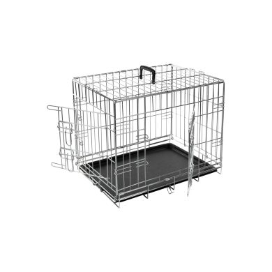 Flamingo metallpuur Keo koerale S 43x63x49cm