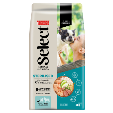 Select Adult Mini Sterilised Chicken and Rice koeratoit 3kg