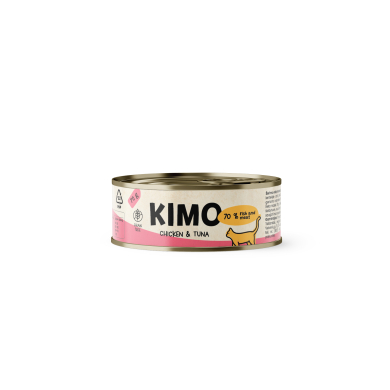 Kimo Chicken & Tuna konserv kassidele 70g