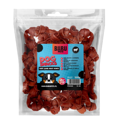 Bubu Pets koeramaius sõlmluu lambaga 12cm 500g