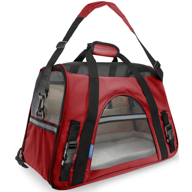 Freedog Fly transpordikott punane 48x25x33cm