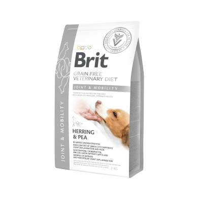 Brit Veterinary Diet Joint & Mobility eris&ouml;&ouml;t koertele 2kg