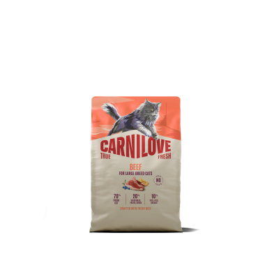 Carnilove True Fresh Beef Adult LB kassitoit