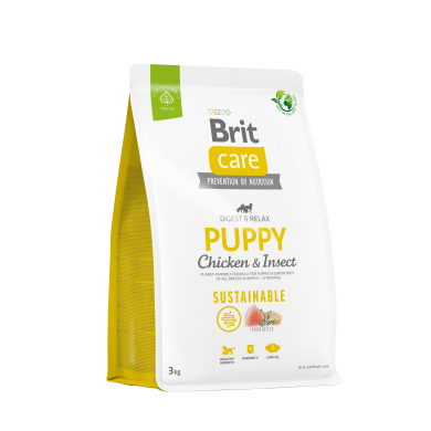 Brit Care Sustainable Puppy Chicken & Insect koeratoit