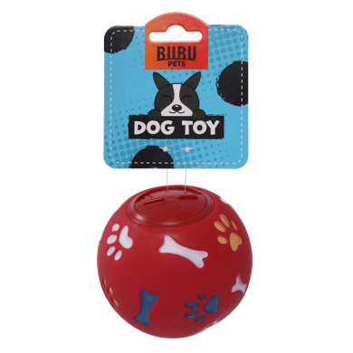 Bubu Pets punane maiusepall koertele 11cm