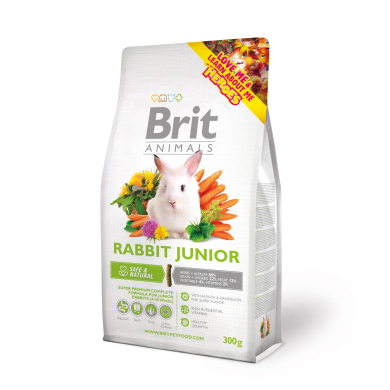 Brit Animals Rabbit Junior t&auml;iss&ouml;&ouml;t noortele j&auml;nestele