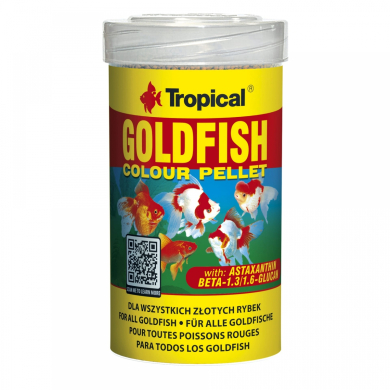 Tropical Goldfish Colour Pellet kalatoit 36g / 100ml