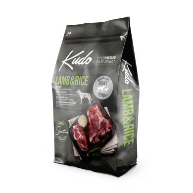 Kudo Lamb & Rice külmpressitud koeratoit