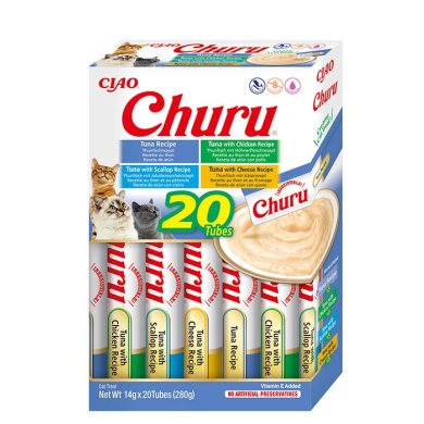 Churu Tuna Varieties multipakk kassimaius 20 x 14g