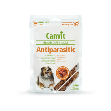 Canvit snack Anti-Parasites närimismaius koerale 200g