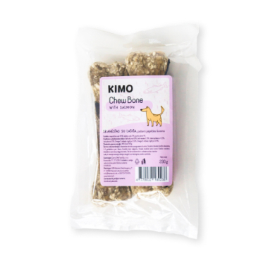 Kimo naturaalne närimiskont lõhega 17cm 2tk 230g