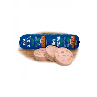 Brit Premium Turkey & Peas vorst koertele 800g