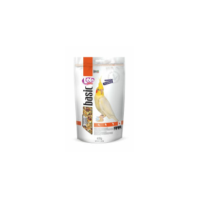 LoLo Pets Foody täissööt nümfkakaduudele 600g