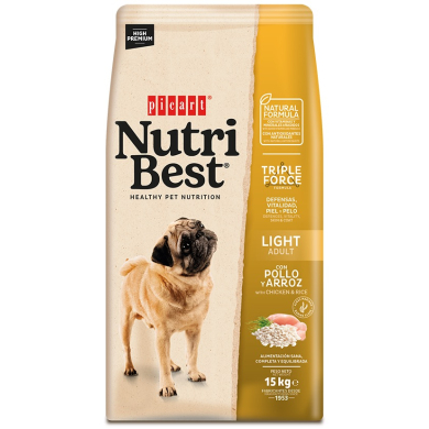 Nutribest Light Chicken & Rice koeratoit 15kg