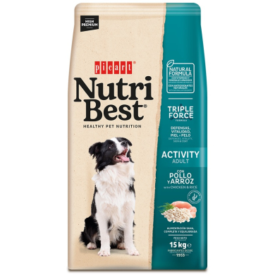 Nutribest Activity Chicken & Rice koeratoit 15kg