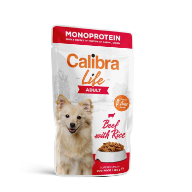 Calibra Life Adult Beef märgtoit koertele 150g