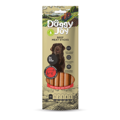Doggy Joy beef meat sticks n&auml;rimismaiused koertele 45g