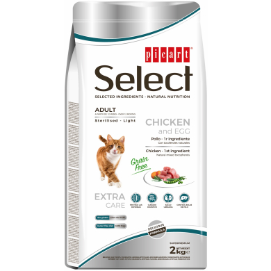 Select Adult Grain Free Sterilised - Light kassitoit