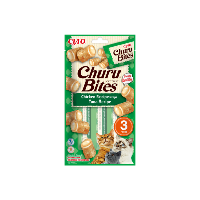 Churu Bites kassimaius kana ja tuunikalaga 3x10g