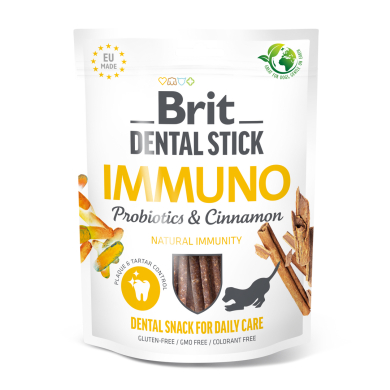 Brit Dental Stick Immuno närimispulgad koertele 7tk 251g