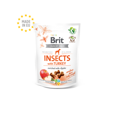 Brit Care Insects with Turkey närimismaius koertele 200g