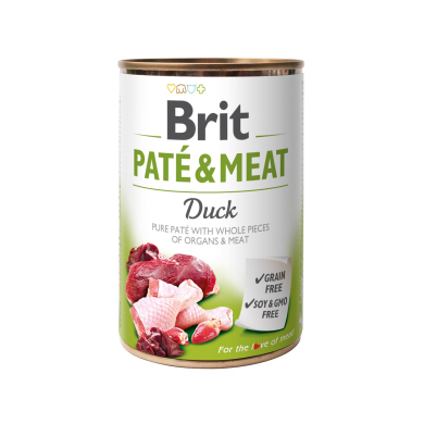 Brit Care Duck Paté & Meat konserv koertele