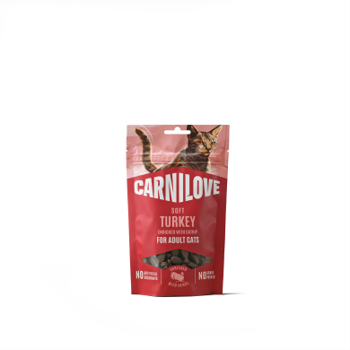 Carnilove Turkey with Catnip maiused kassidele 50g