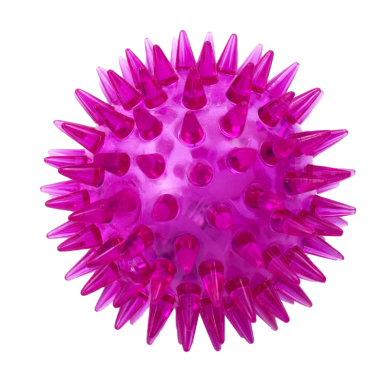 Bubu Pets ogadega LED pall koertele 7,5cm (assortii)