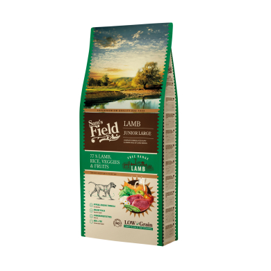 Sam's Field Junior Large Lamb koeratoit 13 kg