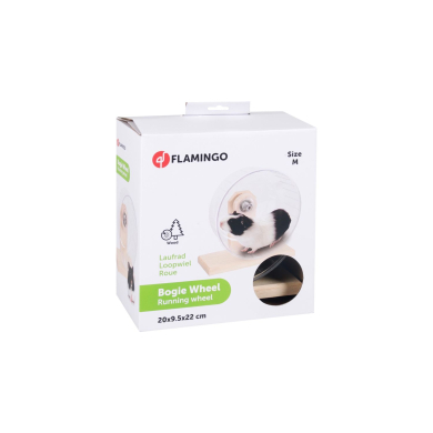 Flamingo plastmassist jooksuratas närilistele ø 18cm