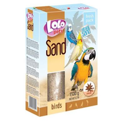 LoLo Pets aniisilõhnaline puuriliiv lindudele 1,5kg