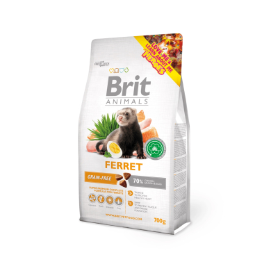 Brit Animals Ferret täissööt tuhkrutele 700g