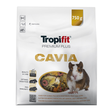 Tropifit Premium Plus Cavia täissööt merisigadele 750g