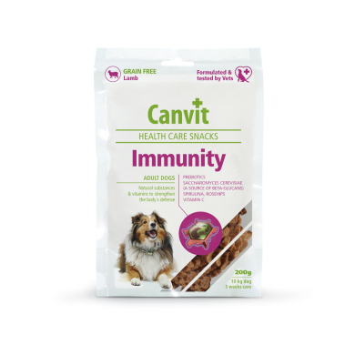 Canvit snack Immunity n&auml;rimismaius koerale 200g