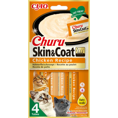 Churu Skin & Coat kanaga maius kassile 4x14g